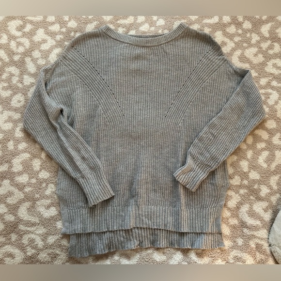 GARAGE GRAY SWEATER - Picture 1 of 2